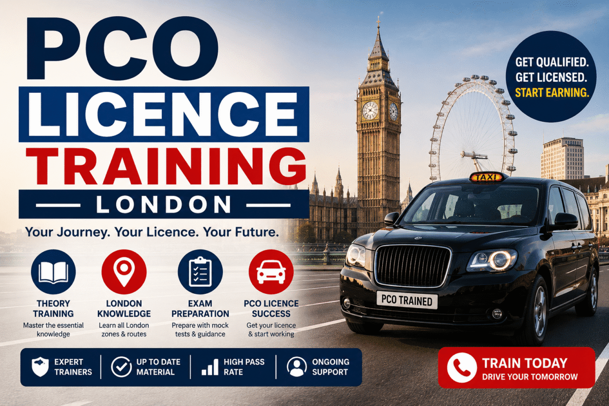 PCO Licence training London