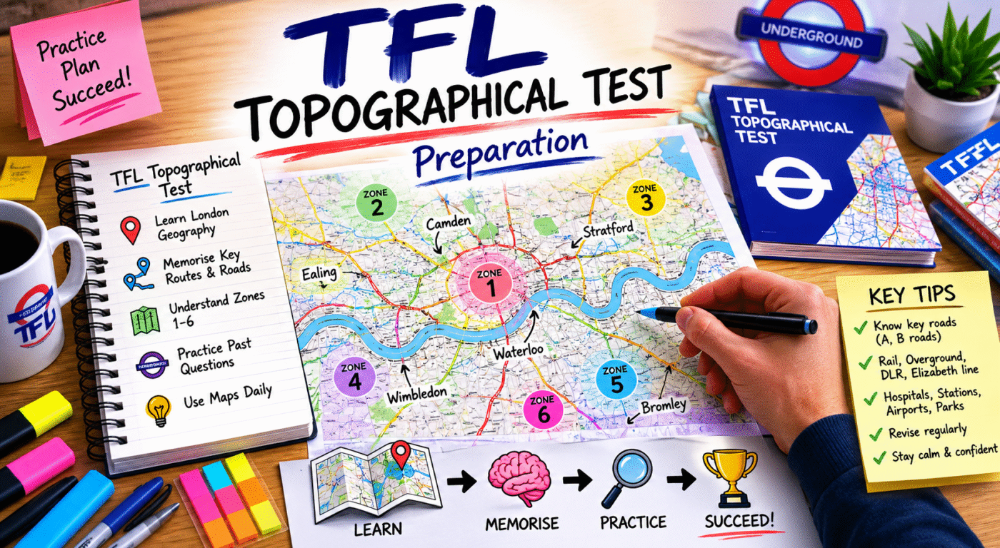 Topographical Test prep
